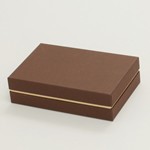 クッキー・ケーキなどお菓子ギフトに最適な茶色のパッケージ【S】 2