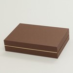 クッキー・ケーキなどお菓子ギフトに最適な茶色のパッケージ【L】 2