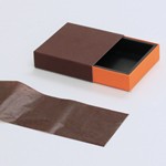 オランジェット・生チョコギフト用橙色の仕切り付きパッケージ【M】 3