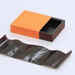 オランジェット・生チョコギフト用茶色の仕切り付きパッケージ【M】 3