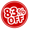 83%OFF