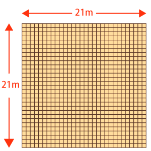 900マスの寸法図