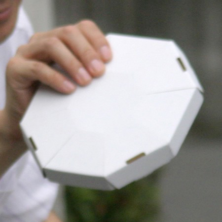 100%段ボール製フライングディスク(エコ・フリスビー) -4
