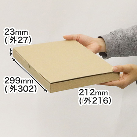 レターパックプラス、レターパックライトサイズのダンボール箱 | 厚みをキープして中身を保護できる