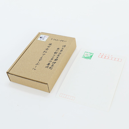 【新】定形外郵便用小型ダンボール(厚さMAX3cm)