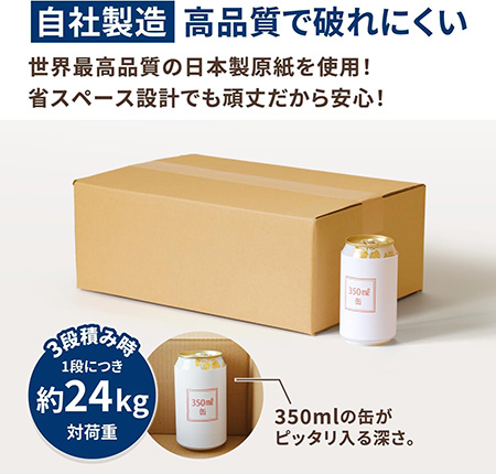 【宅配80サイズ】定番ダンボール箱(B4)-13