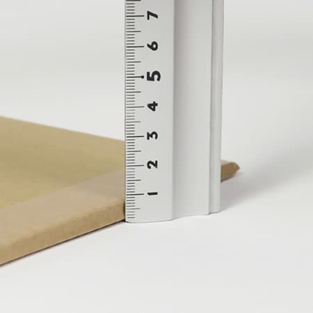 角2封筒にピッタリ クリアファイルを挟んで送れる 定形外郵便 規格内 対応の折れ線入り梱包シート 板ダンボール 茶 格安ダンボール通販の ダンボールa エース