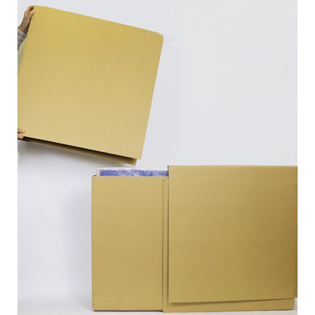 【60号・80号対応】絵画用発送箱(1セット4パーツ)-5