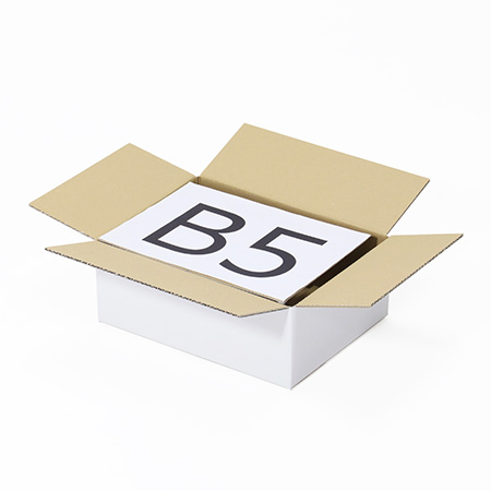 【宅配60サイズ】定番ダンボール箱(B5・白)-2
