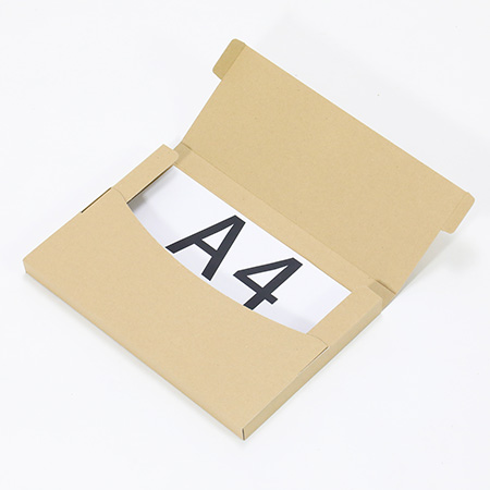 【A4/厚さ3cm/両面茶】定番ダンボール箱（ゆうパケット最大）-3