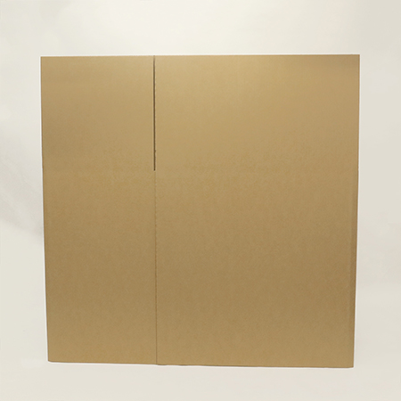 【Mサイズ／長辺700mm】展示台・作業台 クラフト色(700×400×700)-3