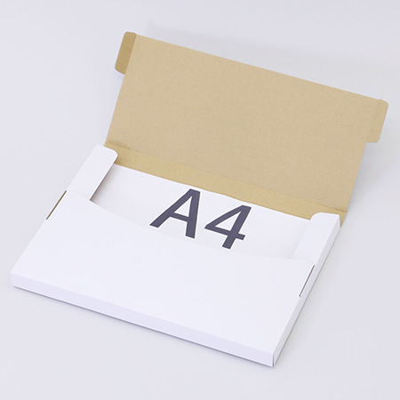 【A4/厚さ2.5cm/表面白】定番ダンボール箱（ネコポス対応）-3