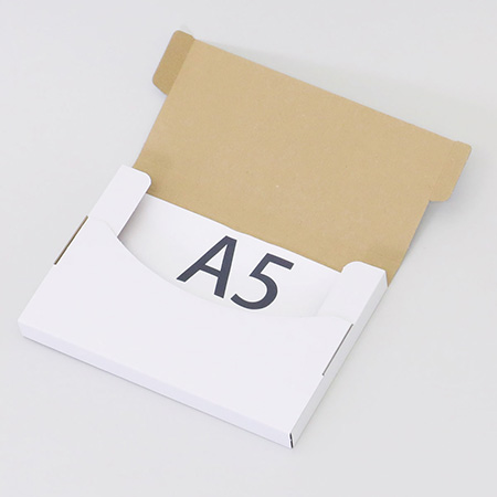 【A5/厚さ2.5cm/表面白】定番ダンボール箱（ネコポス対応）-3
