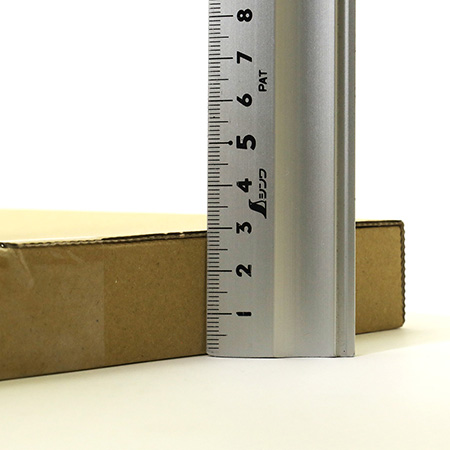 【クリックポスト最大サイズ/両面茶】発送用ダンボール 厚さ3cm-7