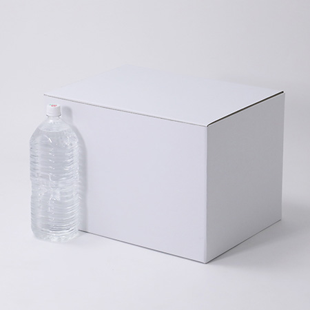 【A3サイズ対応】ギフト用ダンボール箱 440×320×300(白)-3