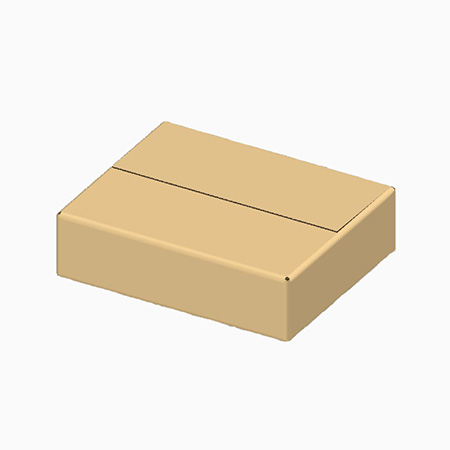 【柿トレイ】パルプモールド用ダンボール-2
