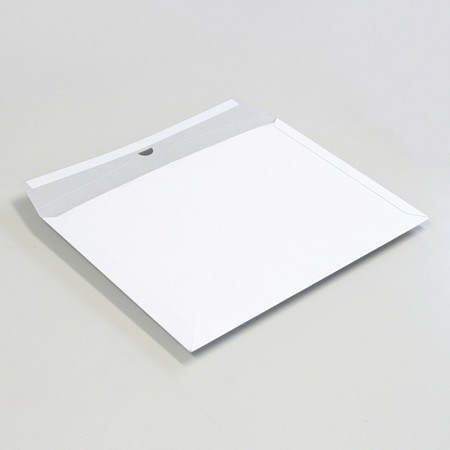 封かんのスムーズな厚紙封筒【B4】コートボール350g製 | 白｜格安価格 