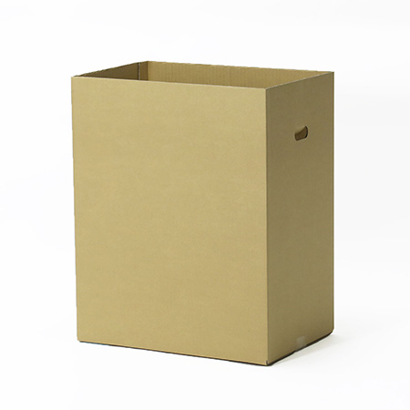 【70L袋対応】ダンボール製ゴミ箱（持ち手付き）-3