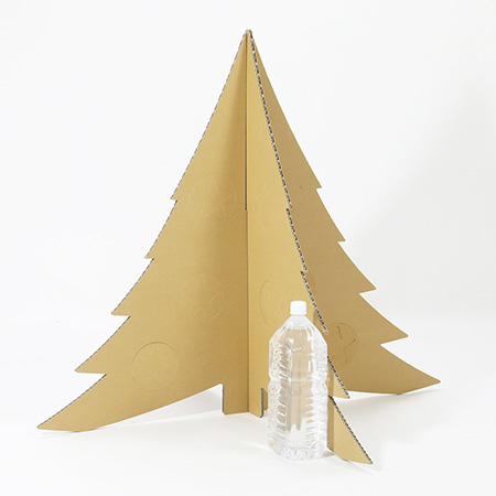 ダンボール製クリスマスツリー-2
