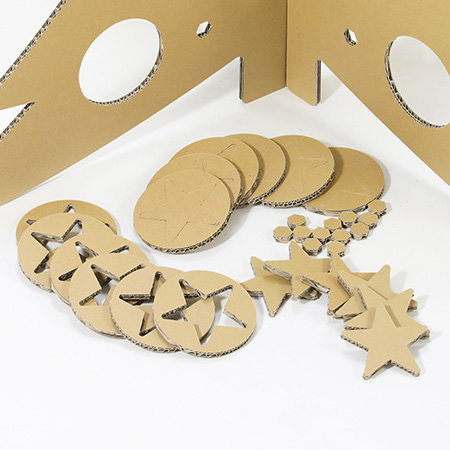 ダンボール製クリスマスツリー-4