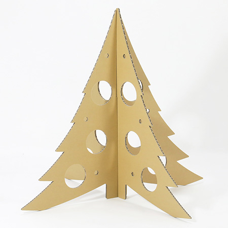 ダンボール製クリスマスツリー-5