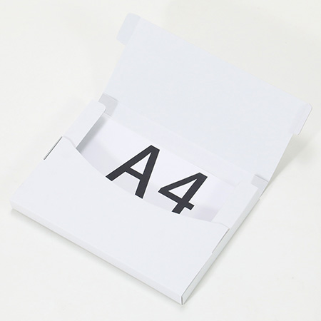 【A4/厚さ3cm/両面白】定番ダンボール箱（ネコポス新規格対応）-4