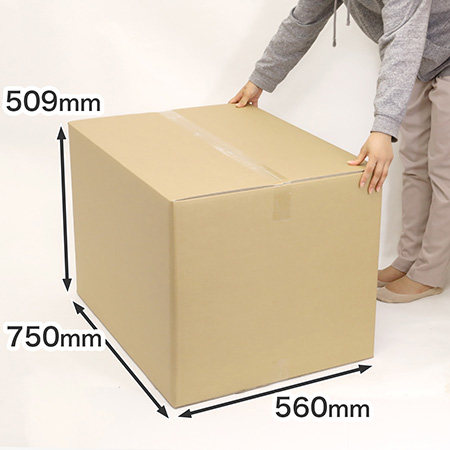 国際小包Aサイズ・EMS対応ダンボール箱（海外発送向けの丈夫な材質です）