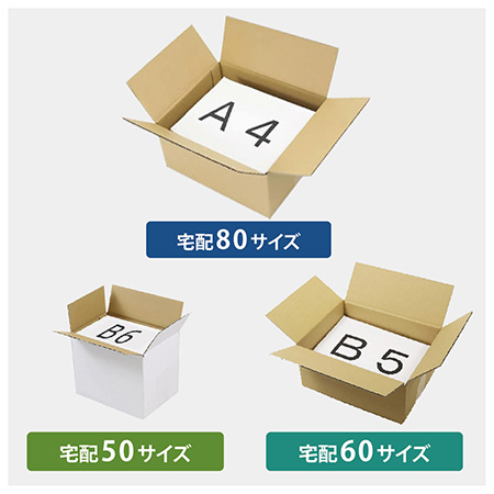 宅配ダンボール箱サービスセット【50・60・80サイズ】