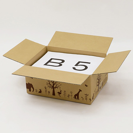 【広告入】宅配60 デザインダンボール箱 B5サイズ対応-3