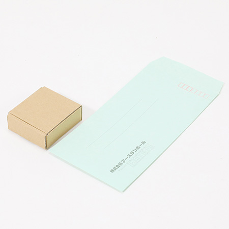 ハンドメイド小物用ダンボール箱 65×65×24（茶）-7