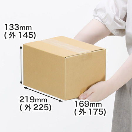 【宅配60サイズ】発送用ダンボール箱 219×169×133-1