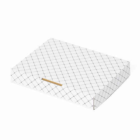 【A6/厚さ3cm】ゆうパケット対応デザインダンボール箱 キルティング-3