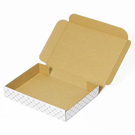 【A6/厚さ3cm】ゆうパケット対応デザインダンボール箱 キルティング-5