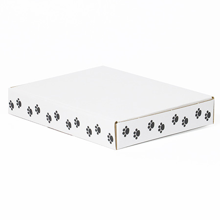 【A6/厚さ3cm】ゆうパケット対応デザインダンボール箱 猫の足あと-6