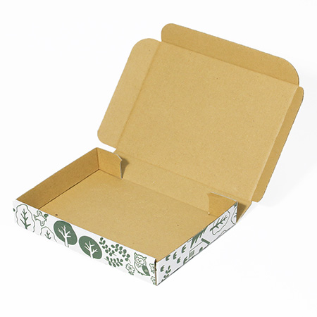 【A6/厚さ3cm】ゆうパケット対応デザインダンボール箱 北欧の森-5