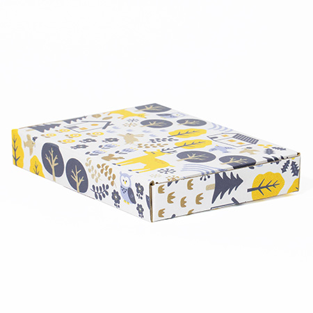 【A6/厚さ3cm】ゆうパケット対応デザインダンボール箱 北欧の暮らし-6