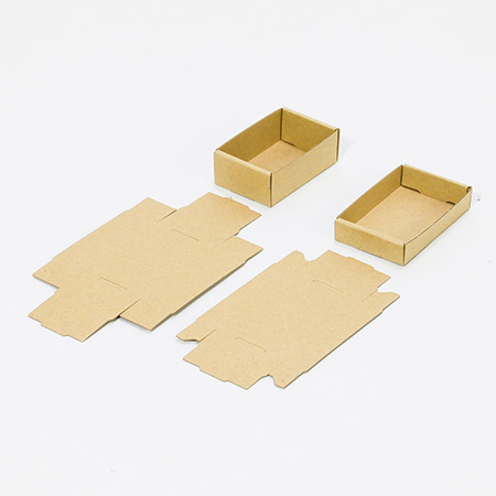 ラッピング用クラフトボックス 67×43×23-9