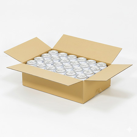 350ml缶 24本用ダンボール箱-2