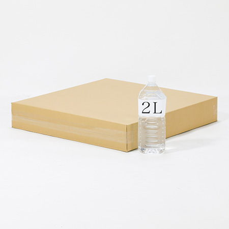 【宅配140サイズ】縦長ダンボール箱 正方形タイプ 620×100×620-6