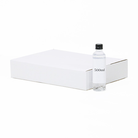 【宅配100サイズ】A3用紙対応 浅型ダンボール箱（白）-6