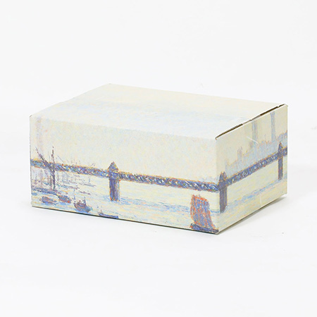 【宅配60サイズ】絵画ダンボール(ピサロのチャリング・クロス橋、ロンドン)-4