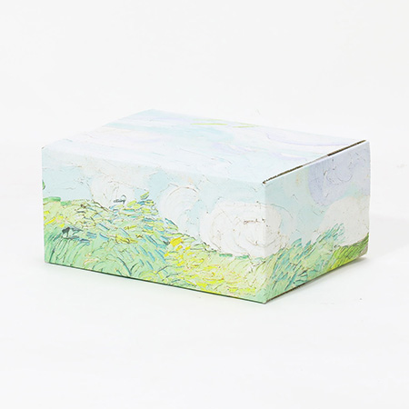 【宅配60サイズ】絵画ダンボール（ゴッホの緑の麦畑、オーヴェール）-2