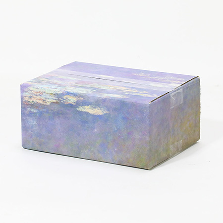 【宅配60サイズ】絵画ダンボール（モネの睡蓮-2）-2