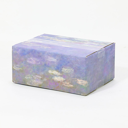 【宅配60サイズ】絵画ダンボール（モネの睡蓮-2）-4