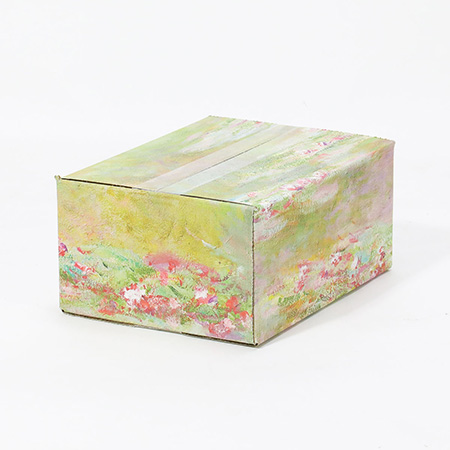 【宅配60サイズ】絵画ダンボール（モネの睡蓮-3）-3