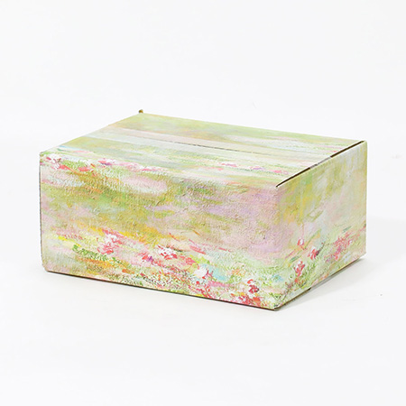 【宅配60サイズ】絵画ダンボール（モネの睡蓮-3）-4