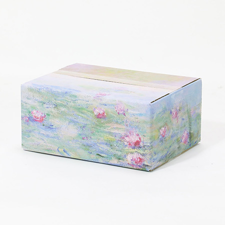 【宅配60サイズ】絵画ダンボール（モネの睡蓮-4）-2
