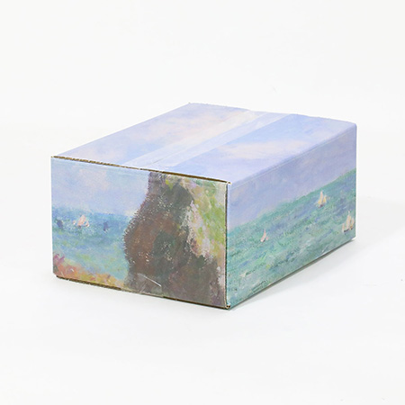【宅配60サイズ】絵画ダンボール（モネのプールヴィルの断崖の上の散歩）-3