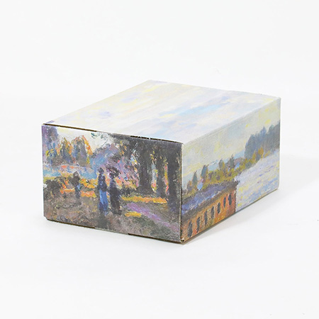 【宅配60サイズ】絵画ダンボール（モネのアルジャントゥイユのセーヌ川）-3