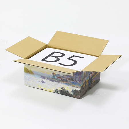 【宅配60サイズ】絵画ダンボール（モネのアルジャントゥイユのセーヌ川）-6